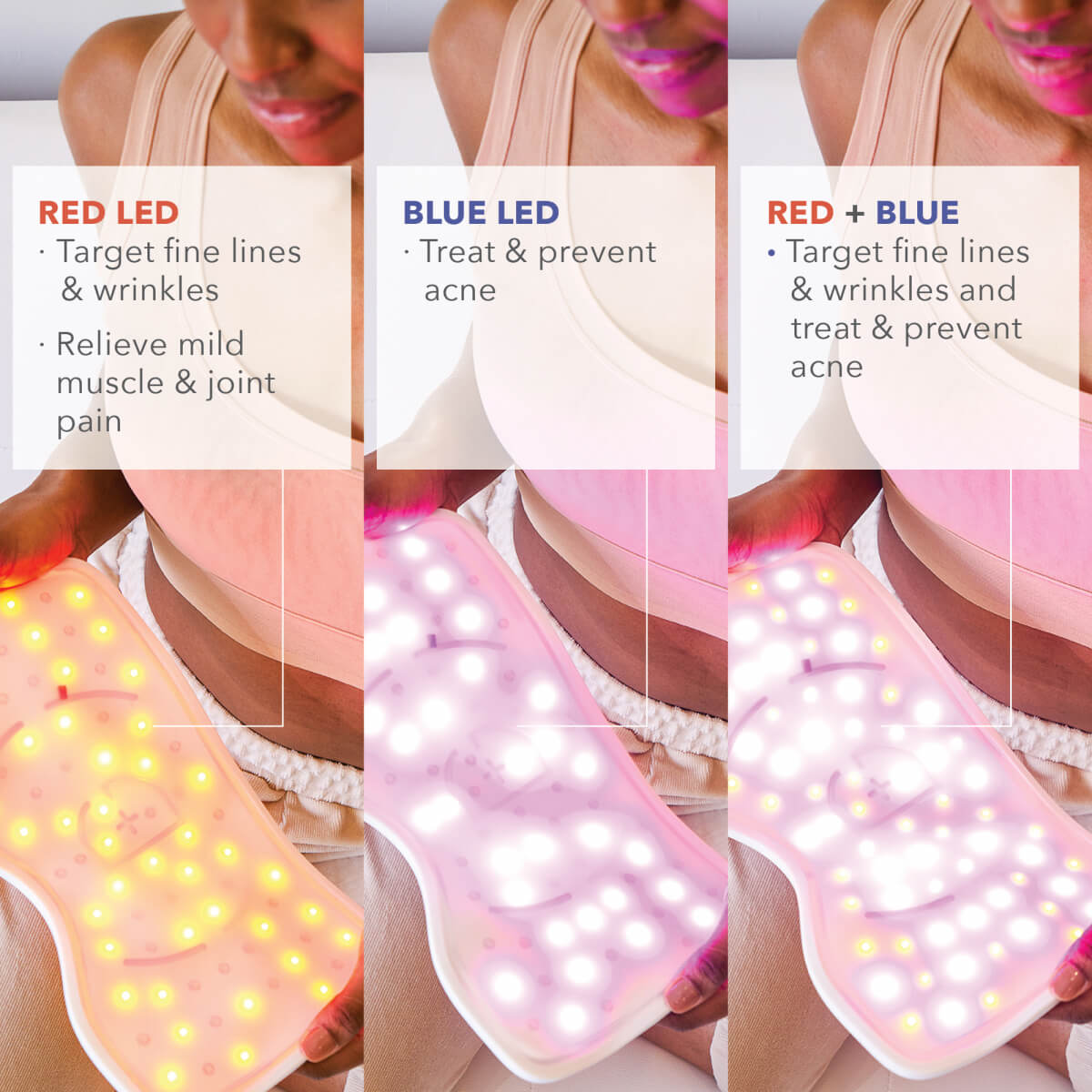 Dr Dennis Gross DRx Spectralite BodyWare Pro | modes