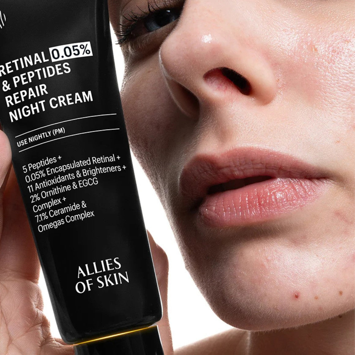 Allies of Skin Retinal 0.05% & Peptides Repair Night Cream
