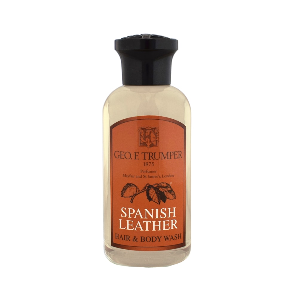 Geo F Trumper Spanish Leather Gift Set