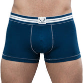 Boxer bleu marine Bluebuck (coutures blanches)